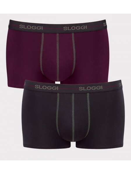 Ανδρικό Boxer Hipster 2 Τεμάχια Sloggi M022/V9