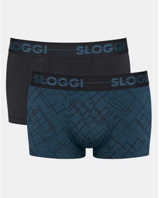 Ανδρικό Boxer Hipster 2 Τεμάχια Sloggi