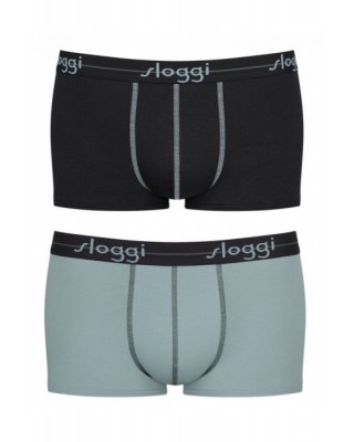 Ανδρικό Boxer Hipster Συσκευασία 2 Τεμαχίων Sloggi V018/8I