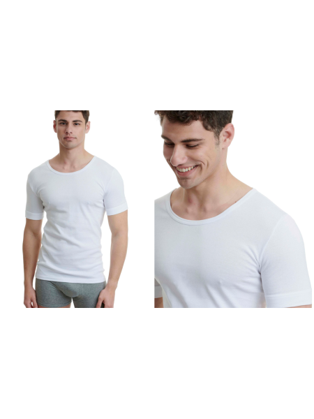 Βαμβακερά Φανελάκια (2 Τεμάχια) Με Χαμηλή Λαιμόκοψη Walk Βαμβακερά Φανελάκια (2 Τεμάχια) Με Χαμηλή Λαιμόκοψη Walk