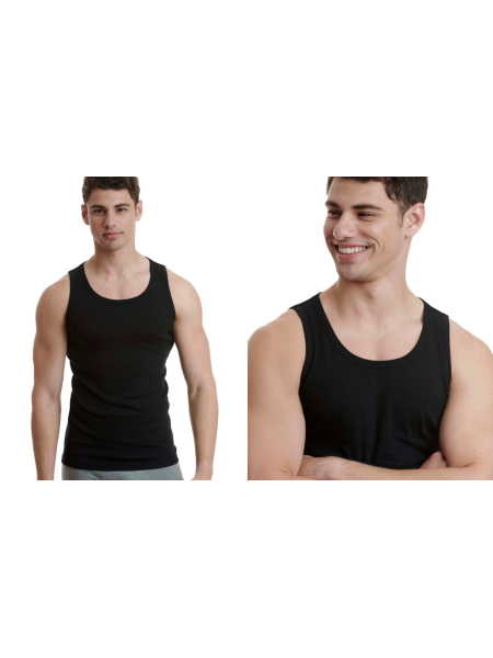 Αμάνικα Βαμβακερά Φανελάκια (2 Τεμάχια) Walk