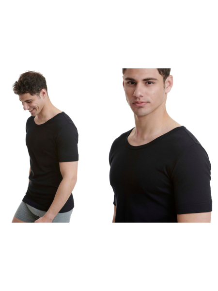 Βαμβακερά Φανελάκια( 2 Τεμάχια) Με Χαμηλή Λαιμόκοψη Walk