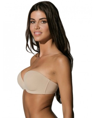 Σουτιέν LUNA Secret Sense Strapless βαθύ V Cup B