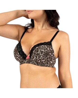 Σουτιέν POWER Animal Print Cup D & E Dorina D000612ME009-BR0006