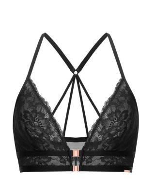 Bralette Δαντελωτό με Κούμπωμα Μπροστά Dorina