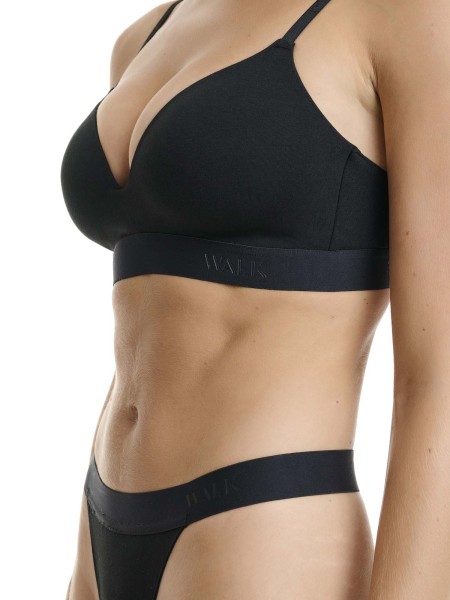 Βαμβακερό Σουτιέν με Λάστιχο και Ελαφριά Ενίσχυση Walk Βαμβακερό Σουτιέν με Λάστιχο και Ελαφριά Ενίσχυση Walk