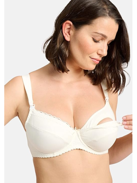 Βαμβακερό Σουτιέν Θηλασμού Cup F Sans Complexe Βαμβακερό Σουτιέν Θηλασμού Cup F Sans Complexe