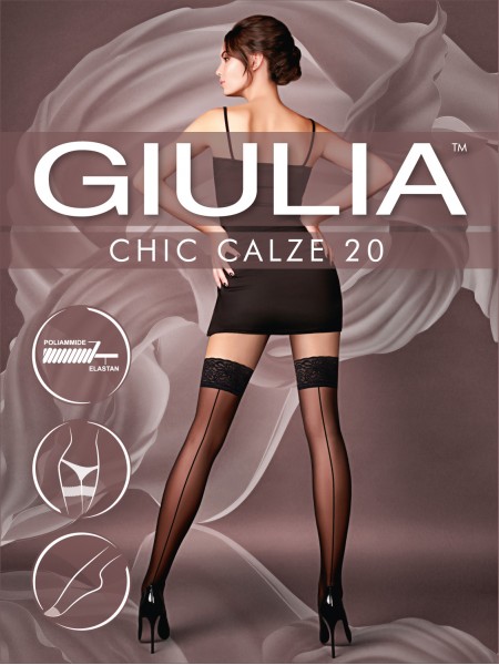 Κάλτσες με Σιλικόνη Chic Calze Giulia