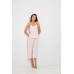 Πιζάμα με Κάπρι Παντελόνι Pink Stripes Harmony Homewear 29-102914