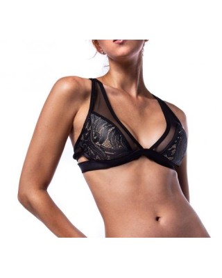 Μαγιό Τρίγωνο BLUEPOINT Leather Lace