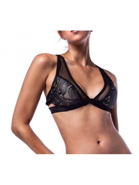 Μαγιό Τρίγωνο BLUEPOINT Leather Lace