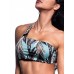 Pastel Palm Bikini Top με Έναν Ώμο 22066104