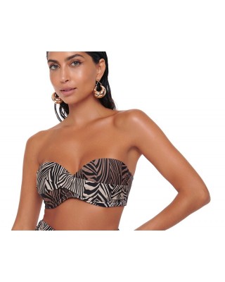 African Queen Strapless Cup D Bluepoint