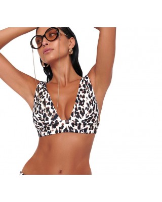 Leopard Queen Halter Top Bluepoint