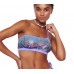 Round Midnight Μαγιό Crop Top με Πολύχρωμες Παγιέτες Bluepoint