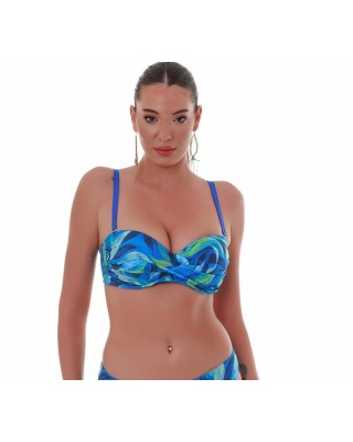 Blue Lagoon Top Strapless Cup D Bluepoint