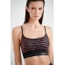 Tiger Print Μαγιό Crop Top Blu4U