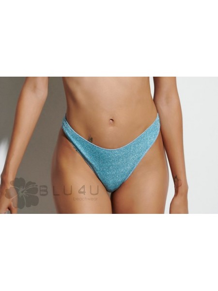 Μαγιό Σλιπ Ψηλόμεσο Lurex BLU4U