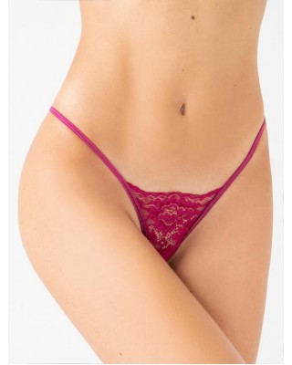 G- String Magenta με Δαντέλα Milena 006310