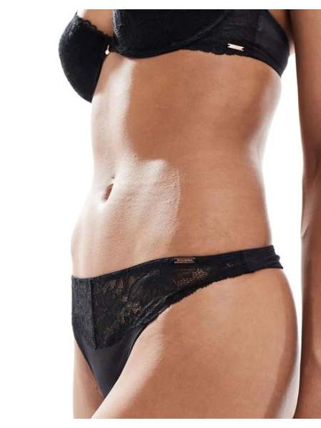 Jemma See Through With Lace String Thong Dorina Jemma See Through With Lace String Thong Dorina