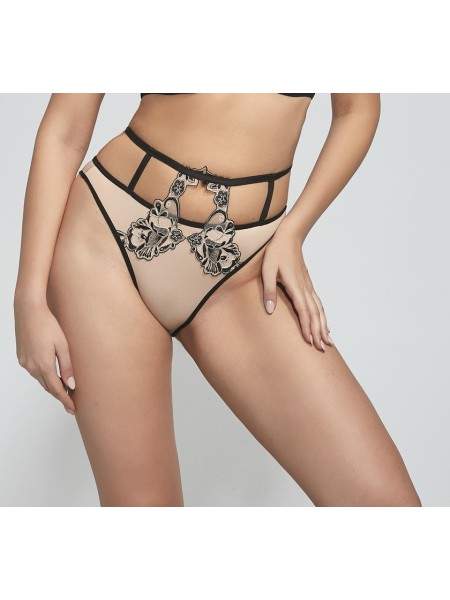Γυναικείο Εσώρουχο Salmah Beigblac Briefs Krisline FW 20 F09 LP030 BB