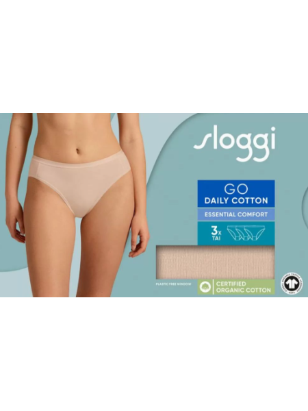 Go Daily Cotton TAI (3 Τεμάχια) Sloggi Go Daily Cotton TAI (3 Τεμάχια) Sloggi
